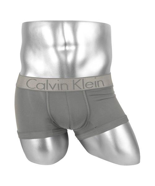 CalvinKlein カルバンクライン ボクサーパンツ メンズ パンツ 男性 下着 ブランド アンダーウェア ボクサーブリーフ CUSTOMIZED STRETCH MICRO LOW RISE 芸(2.グレースカイ-海外S(日本M相当))