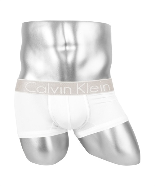 CalvinKlein カルバンクライン ボクサーパンツ メンズ パンツ 男性 下着 ブランド アンダーウェア ボクサーブリーフ CUSTOMIZED STRETCH MICRO LOW RISE 芸(3.ホワイト-海外S(日本M相当))