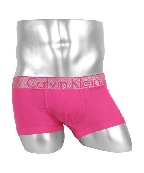 CalvinKlein カルバンクライン ボクサーパンツ メンズ パンツ 男性 下着 ブランド アンダーウェア ボクサーブリーフ CUSTOMIZED STRETCH MICRO LOW RISE 芸(4.カムプリメント-海外S(日本M相当))