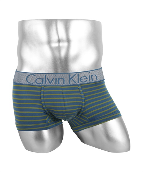 CalvinKlein カルバンクライン ボクサーパンツ メンズ パンツ 男性 下着 ブランド アンダーウェア ボクサーブリーフ CUSTOMIZED STRETCH MICRO LOW RISE 芸(6.Tブルーストライプ-海外S(日本M相当))