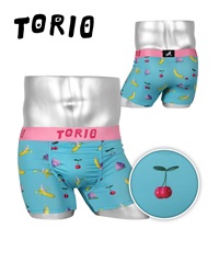 トリオ TORIO トリオ メンズ ボクサーパンツ 【メール便】(3Dフルーツ-M)