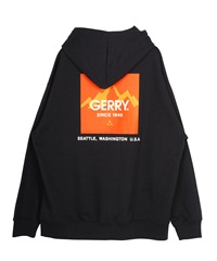 GERRY(ジェリー)バックBOXロゴパーカー(ブラック-M)