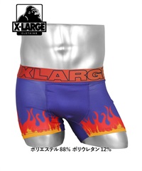 エクストララージ  X-LARGE メンズ ボクサーパンツ 【メール便】(炎ブルー-M)