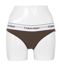 カルバンクライン Calvin Klein MODERN COTTON NATURALS BIKINI レディース ショーツ かわいい おしゃれ 綿 コットン 綿混 ロゴ 無地 【メール便】(1.ウッドランド-海外XS(日本S相当))