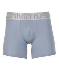カルバンクライン Calvin Klein STEEL MICRO メンズ ロングボクサーパンツ【メール便】(ブルー2-海外S(日本M相当))