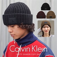 カルバンクライン Calvin Klein LOFTY SHAKER CUFF HAT ニット帽