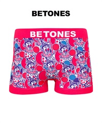 ビトーンズ BETONES MR.SUMMER TIME メンズ ボクサーパンツ 【メール便】(ピンク-フリーサイズ)