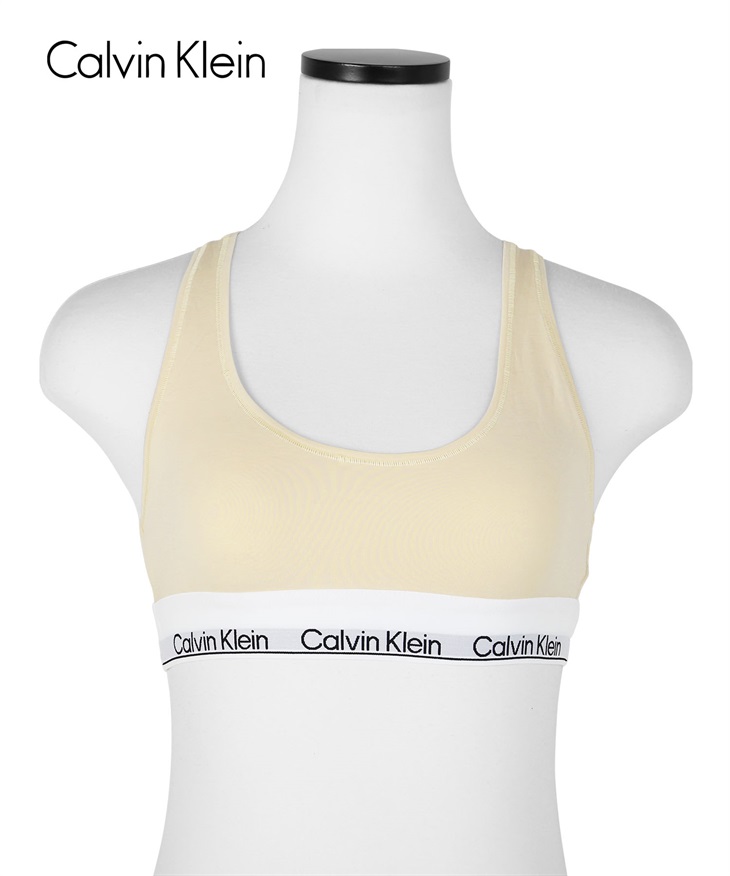 カルバンクライン Calvin Klein Modern Cotton レディース スポーツブラ 【メール便】(【B】ストーン-海外XS(日本S相当))