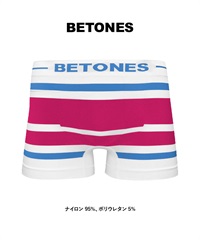 ビトーンズ BETONES メンズ ボクサーパンツ 【メール便】(AKER(ブルー×ピンク)-フリーサイズ)