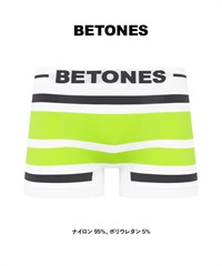 ビトーンズ BETONES メンズ ボクサーパンツ 【メール便】(AKER(グレーイエロー)-フリーサイズ)