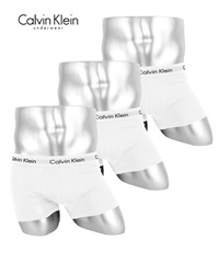 【5】カルバンクライン Calvin Klein 【3枚セット】Variety 3PK メンズ ボクサーパンツ 【メール便】(【A】ホワイトセット-海外S(日本M相当))