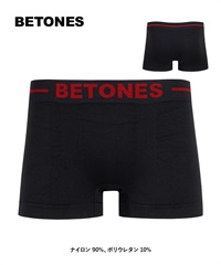 ビトーンズ BETONES  メンズ ボクサーパンツ 【メール便】(SKID(ブラック×レッド)-フリーサイズ)