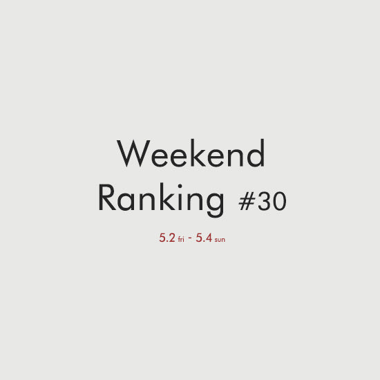 Weekend Ranking #30