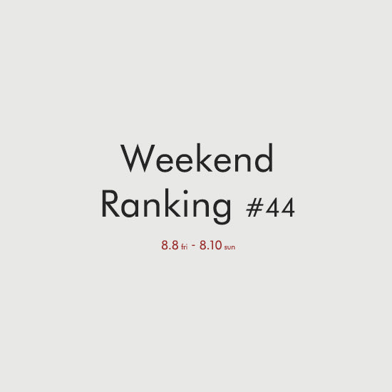 Weekend Ranking #44