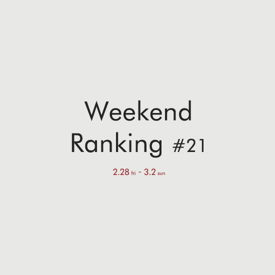 Weekend Ranking #21