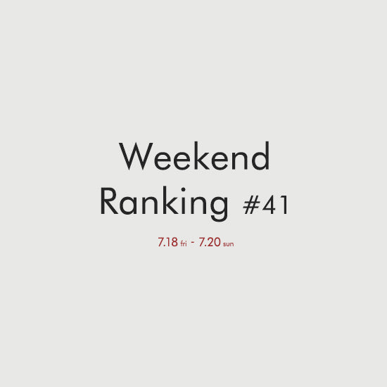 Weekend Ranking #41