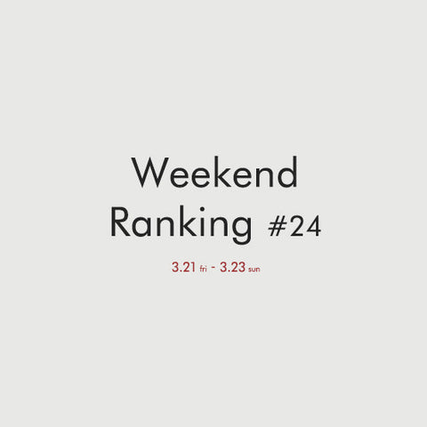Weekend Ranking #24