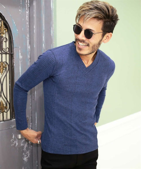 杢ネイビー MODEL : GO 180cm 66kg Lsize