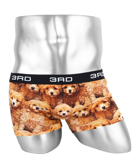 【メール便】3RDWARE サードウェア ボクサーパンツ メンズ パンツ 男性 下着 ブランド アンダーウェア ボクサーブリーフ トイプードル 高級 彼氏 夫 息子 プレゼント 通販