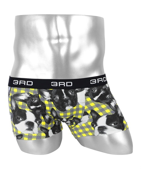 3RDWARE サードウェア Boston Terriers メンズ ボクサーパンツ ギフト プレゼント 男性下着 ラッピング無料【メール便】