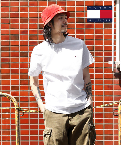 トミー ヒルフィガー TOMMY HILFIGER Core Flag Core Plus 半袖Tシャツ 【メール便】