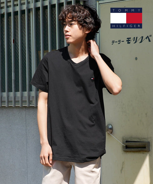 トミー ヒルフィガー TOMMY HILFIGER Core Flag Core Plus 半袖Tシャツ 【メール便】