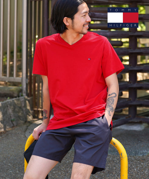 トミー ヒルフィガー TOMMY HILFIGER Core Flag Core Plus 半袖Tシャツ 【メール便】