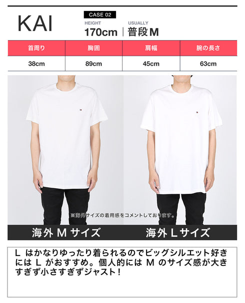 トミー ヒルフィガー TOMMY HILFIGER Core Flag Core Plus 半袖Tシャツ 【メール便】