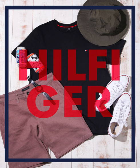 トミー ヒルフィガー TOMMY HILFIGER 【3枚セット】Basic Cotton Core Flag メンズ 半袖 Tシャツ