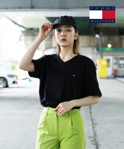 トミー ヒルフィガー TOMMY HILFIGER Core Flag Core Plus 半袖Tシャツ 【メール便】