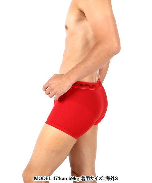 エンポリオ アルマーニ EMPORIO ARMANI 【3枚セット】Genuine cotton Logo band メンズ ボクサーパンツ