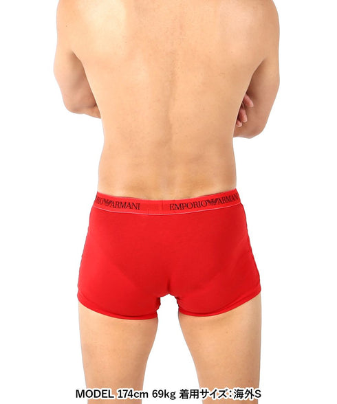 エンポリオ アルマーニ EMPORIO ARMANI 【3枚セット】Genuine cotton Logo band メンズ ボクサーパンツ