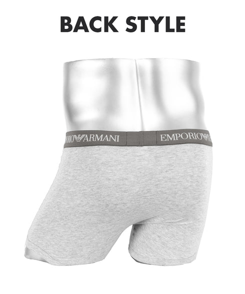 エンポリオ アルマーニ EMPORIO ARMANI 【3枚セット】Genuine cotton Logo band メンズ ボクサーパンツ