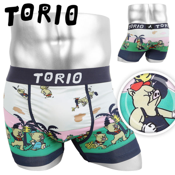 トリオ TORIO ブタパンツ メンズ ボクサーパンツ 【メール便】