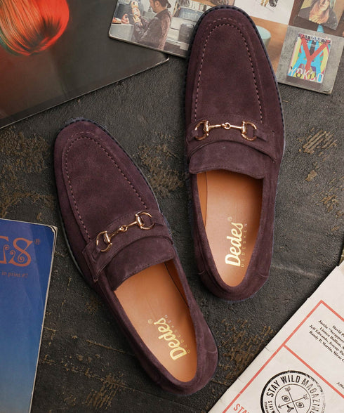 本革ローファー