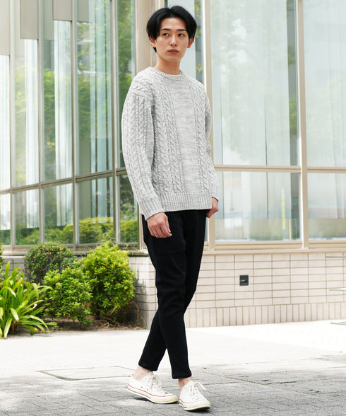 ブラック(スリム) MODEL : TAKERU 182cm 65kg Lsize