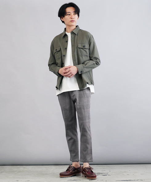 グレーグレン(ルーズ) MODEL : TAKERU 182cm 65kg Lsize