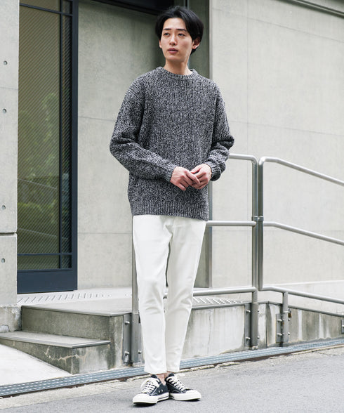 ホワイト(ルーズ) MODEL : TAKERU 182cm 65kg Lsize