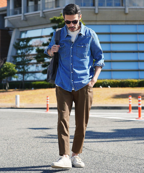 モカ(ルーズ) MODEL : TAKERU 182cm 65kg Lsize