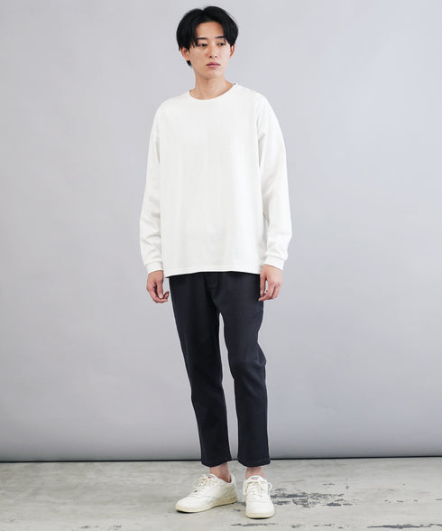 ネイビー(ルーズ) MODEL : TAKERU 182cm 65kg Lsize