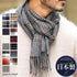 日本製無地&チェックマフラー【クーポン対象外】