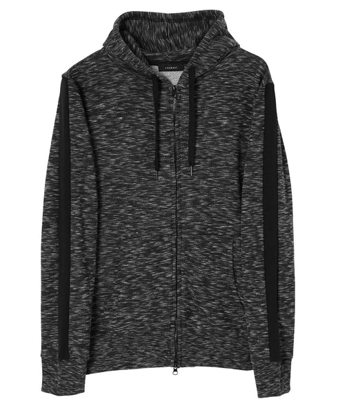 インレイジップアップパーカー│ZIPパーカー ユニセックス 無地パーカー ジップパーカー スウェットパーカー 薄手 JIGGYSSHOP