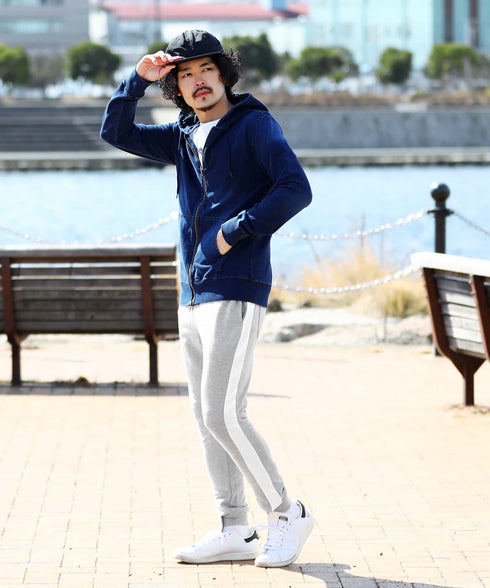 Bグレー1ライン(ジョガー)