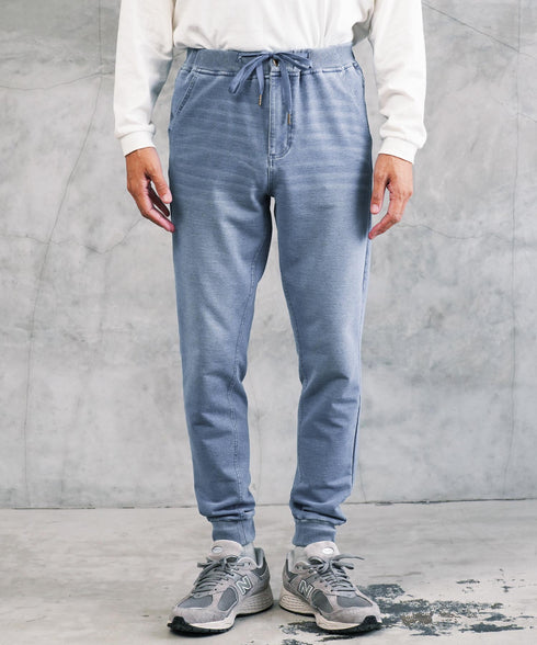 スウェットデニムトラックジャケット セットアップ | トラックジャケット メンズ ブルゾン アウター ジップ デニム スリム スウェット デニムジャケット デニムジャージ サイドライン ラインジャケット ストレッチ 細身