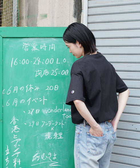 H167 / 着用サイズ:L ブラック