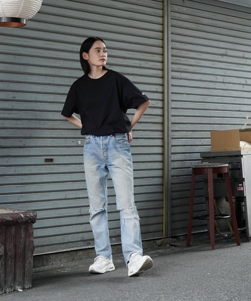 H167 / 着用サイズ:L ブラック