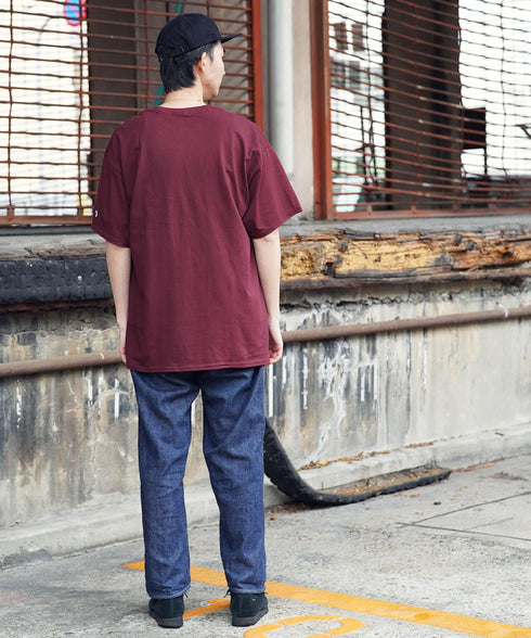 Champion / チャンピオン ベーシック 半袖 クルーネック Tシャツ T425 | ブランド ティーシャツ メンズ クルーネック 夏服 半袖 無地 ゆったり