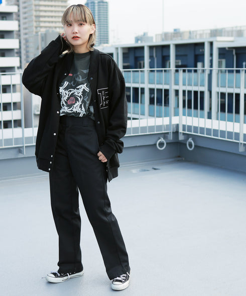 H161 着用サイズ:28/30 ブラック