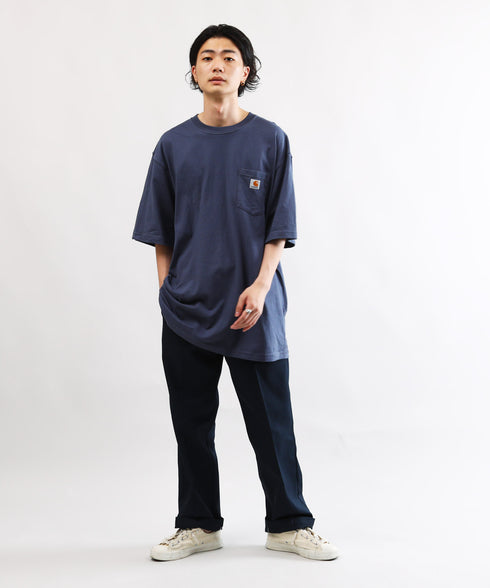 H180 / 54kg / B85 / W68 / H94 / 着用サイズ:34/30 ネイビー