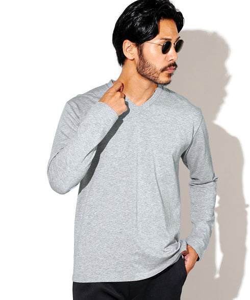 ミックスグレー MODEL : GO 180cm 66kg Lsize